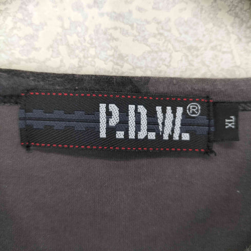アヴィレックス AVIREX P.D.W. カモフラ Vネック Tシャツ メンズ JPN:XL
