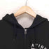 アヴィレックス AVIREX VARSITY LOGO SWEAT ZIP UP PARKA バーシティ ロゴ スウェット ジップ アップ パーカー メンズ JPN:XL