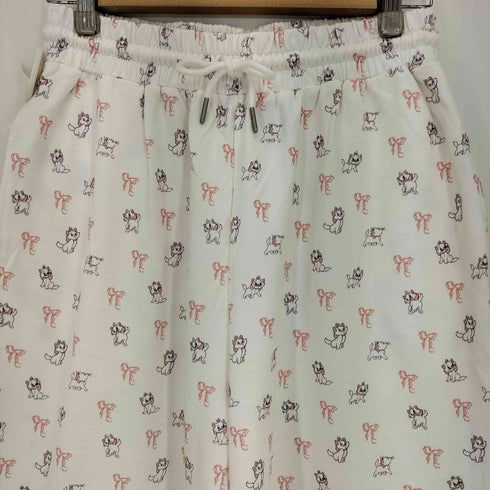 AMES WORLDWIDE 25ss MARIE PATTERN PANTS WHITE レディース FREE