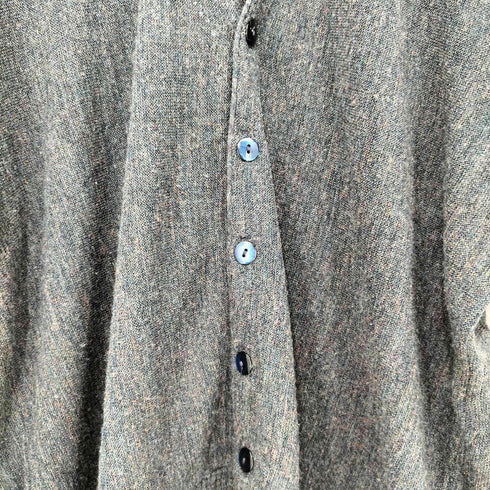 アーノルドパーマー Arnold Palmer 70-80s USA製 メランジ アクリルニット カーディガン メンズ import:XL