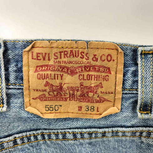 リーバイス Levis 00s 550 RELAXED FIT デニム ハーフパンツ メンズ W38
