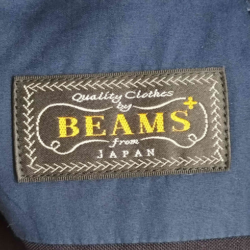 ビームスプラス BEAMS+ 背抜き モヘア混 ウール 段返り3B テーラードジャケット メンズ