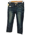 Hotkiss & Denim ホットキス アンド デニム ビジュー付き ラインストーン バック クロップド丈 デニム パンツ Y2K レディース 24