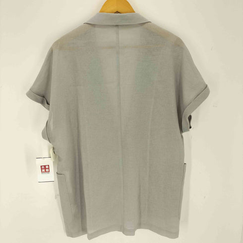Jines ジネス リネンライク着流しジレジャケット レディース 38