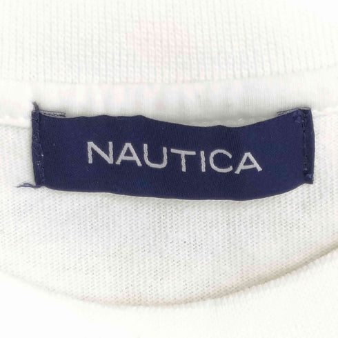 ノーティカ NAUTICA 袖ロゴ刺繍 ロングスリーブカットソー メンズ JPN:XL