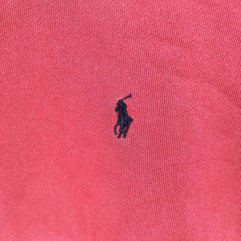 ポロバイラルフローレン Polo by RALPH LAUREN 90S ポニー 刺繍 REVERSE型 クルーネック スウェット メンズ import:L