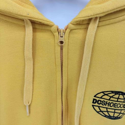 ディーシー DC ロゴ 刺繍 ジップアップ パーカー メンズ import:XL