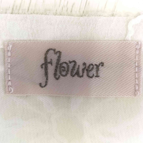 FLOWER 25ss スパングルフラワートップ レディース FREE