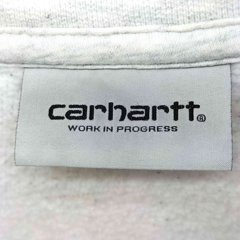 カーハートワークインプログレス Carhartt WIP HALF ZIP AMERICAN SCRIPT SWEAT ハーフジップ アメリカン スクリプト スウェットシャツ メンズ import:M