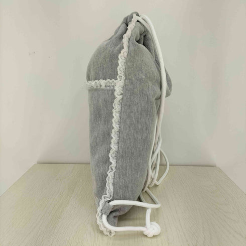 ダブルシー wc 24aw フリルレーススウェットナップサック レディース FREE
