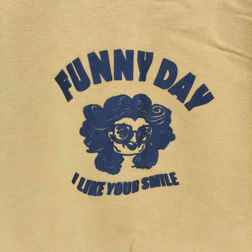 ジムマスター gym master SMILE スウェットビッグTEE クルーネック L/S Tシャツ メンズ import:M