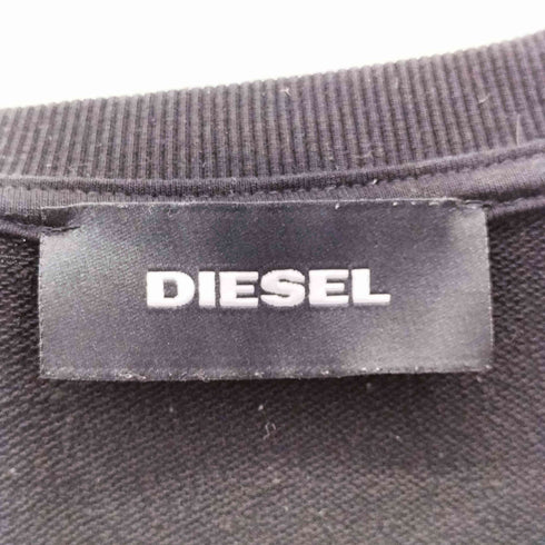 ディーゼル DIESEL ロゴプリントデザイン 長袖 スウェット メンズ import:L