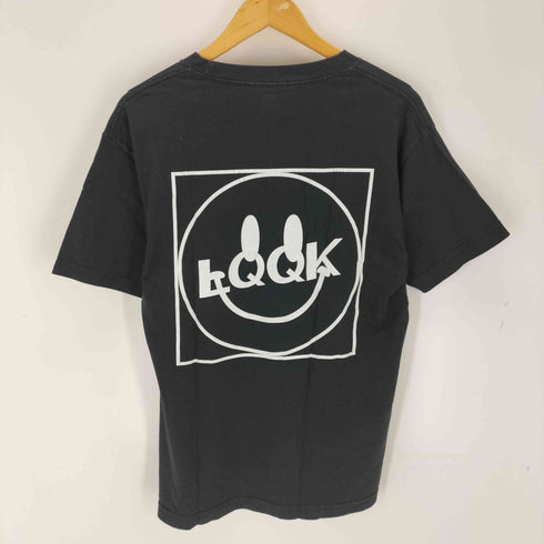ルックスタジオ LQQK STUDIO Smily Logo Pocket Tee スマイリーロゴ 半袖 ポケットTシャツ メンズ M