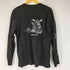 ディーゼル DIESEL 両面プリントデザイン 長袖 クルーネックTシャツ メンズ import:S