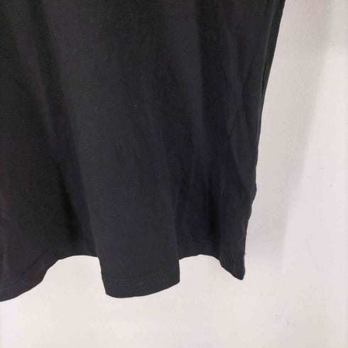 ディーゼル DIESEL 両面プリントデザイン 長袖 クルーネックTシャツ メンズ import:S