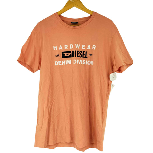 ディーゼル DIESEL ロゴプリント 半袖 Tシャツ メンズ import:XXL