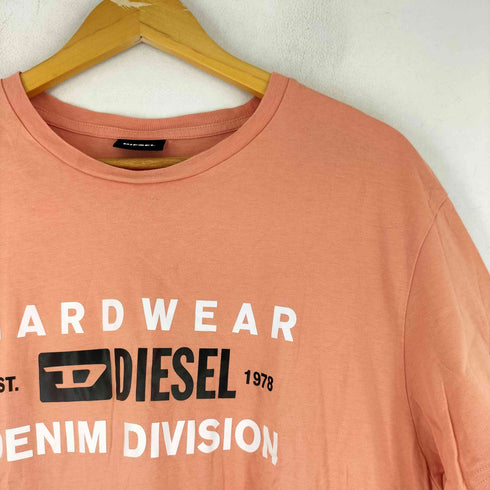 ディーゼル DIESEL ロゴプリント 半袖 Tシャツ メンズ import:XXL
