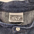 STABILIZER GNZ スタビライザージーンズ 2-14 BIB SHIRT インディゴ デニム プルオーバーシャツ メンズ