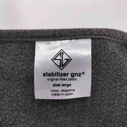 STABILIZER GNZ スタビライザージーンズ スナップボタン コットンワークジャケット メンズ L