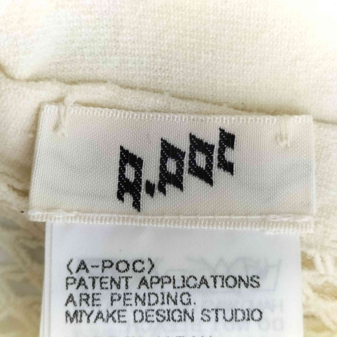 エイポックエイブルイッセイミヤケ A-POC ABLE ISSEY MIYAKE fold バックメッシュ タンクトップ レディース JPN:2