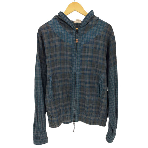 ジェンイェ JIAN YE 25aw 鬼 HOODIE BLUE×BLUE メンズ JPN:L