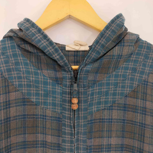 ジェンイェ JIAN YE 25aw 鬼 HOODIE BLUE×BLUE メンズ JPN:L
