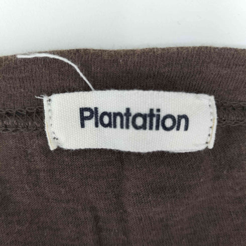 プランテーション Plantation コットン 無地 タンクトップ レディース JPN:M