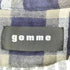 ゴム gomme 変形バンドカラー S/S シャツ レディース JPN:M