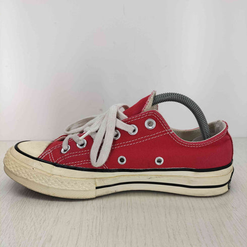 コンバース CONVERSE CHUCK 70 OX ENAMEL RED ローカットスニーカー レディース 23.5
