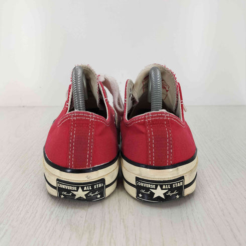 コンバース CONVERSE CHUCK 70 OX ENAMEL RED ローカットスニーカー レディース 23.5