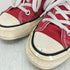 コンバース CONVERSE CHUCK 70 OX ENAMEL RED ローカットスニーカー レディース 23.5