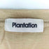 プランテーション Plantation コットン 無地 半袖カットソー レディース JPN:M