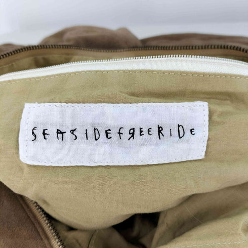 SEASIDE FREERIDE SHEEP LEATHER 羊革 2WAY スエード トートバッグ メンズ