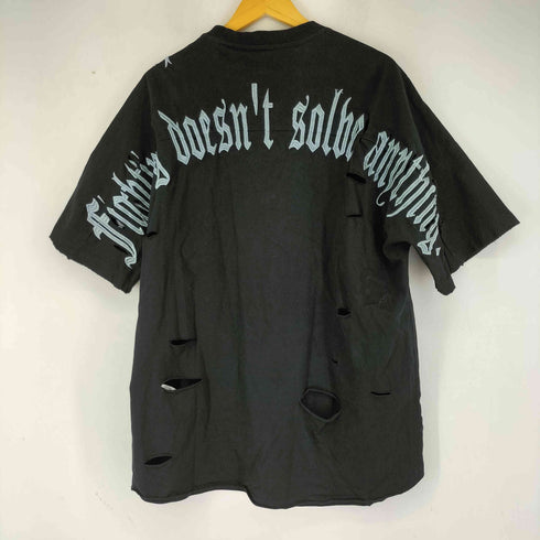 ガルフィー GALFY 病みに染まりし反戦 T シャツ メンズ JPN:XL
