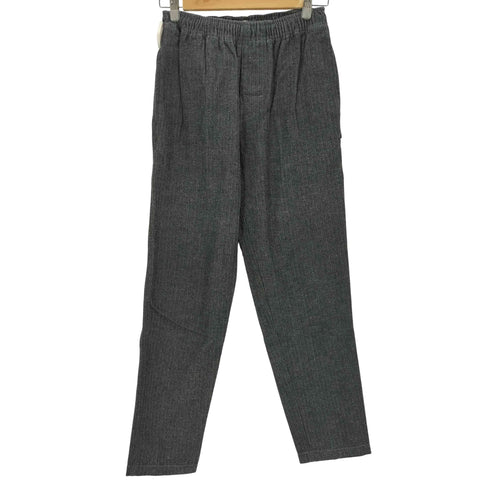 ステューシー Stussy 90-00s OLD BEACH PANTS ヘリンボーンイージーパンツ メンズ S