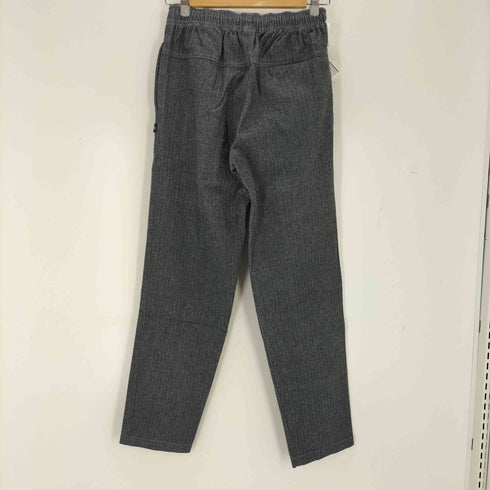 ステューシー Stussy 90-00s OLD BEACH PANTS ヘリンボーンイージーパンツ メンズ S