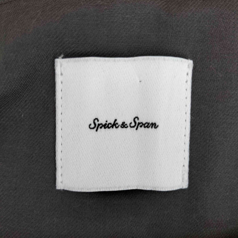 スピックアンドスパン Spick and Span リネンツイードベスト レディース