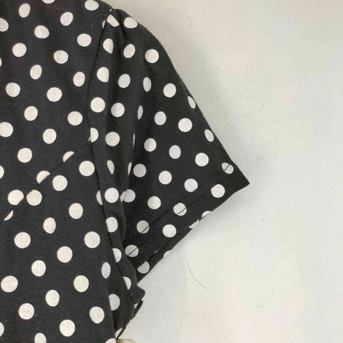 ST.HELENA ドット 半袖 Tシャツ レディース import:M