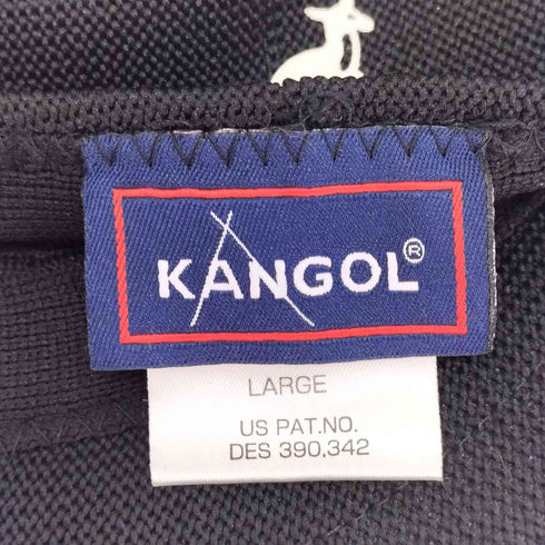 カンゴール KANGOL TOROPIC 504 ロゴ刺繍 ハンチング メンズ L