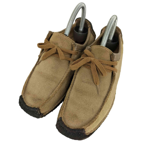クラークスオリジナルズ Clarks ORIGINALS ナタリー クレープソール オークウッド スエード モカシンシューズ レディース UK:4.5