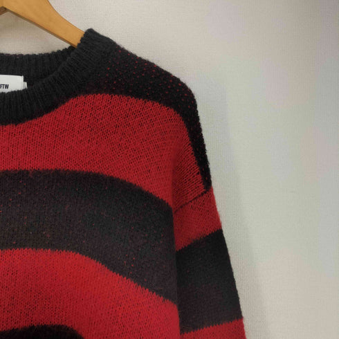 エフティダブリュー フォーザウィーケンド FTW / FOR THE WEEKEND MOHAIR KNIT SWEATER モヘアニット ボーダー メンズ JPN:M