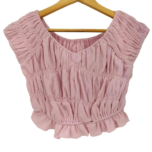 リリーブラウン Lily Brown 26ss シャーリングカットトップス レディース ONE SIZE