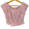リリーブラウン Lily Brown 26ss シャーリングカットトップス レディース ONE SIZE
