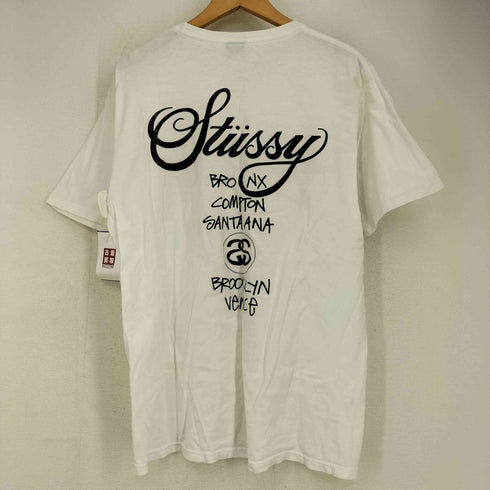 ステューシー Stussy 00S WORLD TOUR TEE ワールドツアー 半袖Tシャツ メンズ import:M