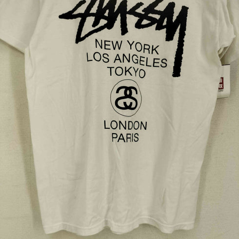 ステューシー Stussy 00S WORLD TOUR TEE ワールドツアー 半袖Tシャツ メンズ import:M