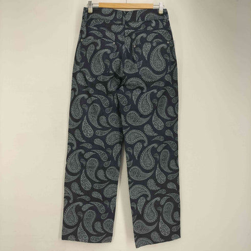 エフティダブリュー フォーザウィーケンド FTW / FOR THE WEEKEND DOUBLE KNEE RIGID BELT PANTS ペイズリー柄 ダブルニーリジットデニムパンツ メンズ JPN:M