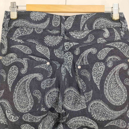 エフティダブリュー フォーザウィーケンド FTW / FOR THE WEEKEND DOUBLE KNEE RIGID BELT PANTS ペイズリー柄 ダブルニーリジットデニムパンツ メンズ JPN:M