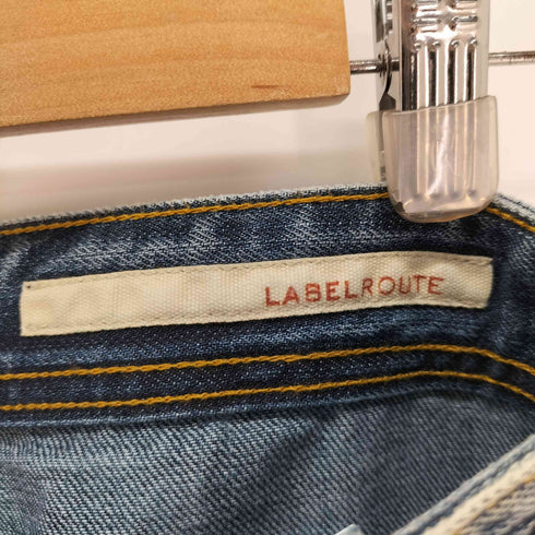 LABEL ROUTE ボタンフライ デニム パンツ メンズ