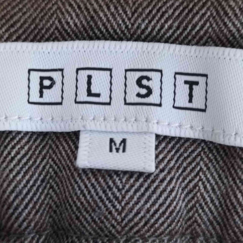 プラステ PLST ウールブレンドウォームリザーブパンツ ヘリンボーン レディース JPN:M