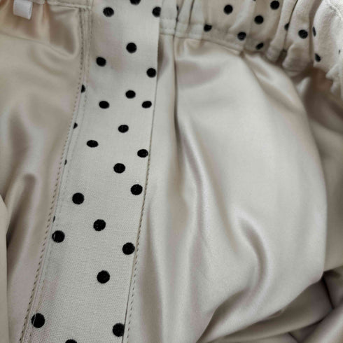 ユナイテッドアローズグリーンレーベルリラクシング UNITED ARROWS green label relaxing BREEZE LINEN ブリーズリネン ナロー スカート ドット レディース JPN:38